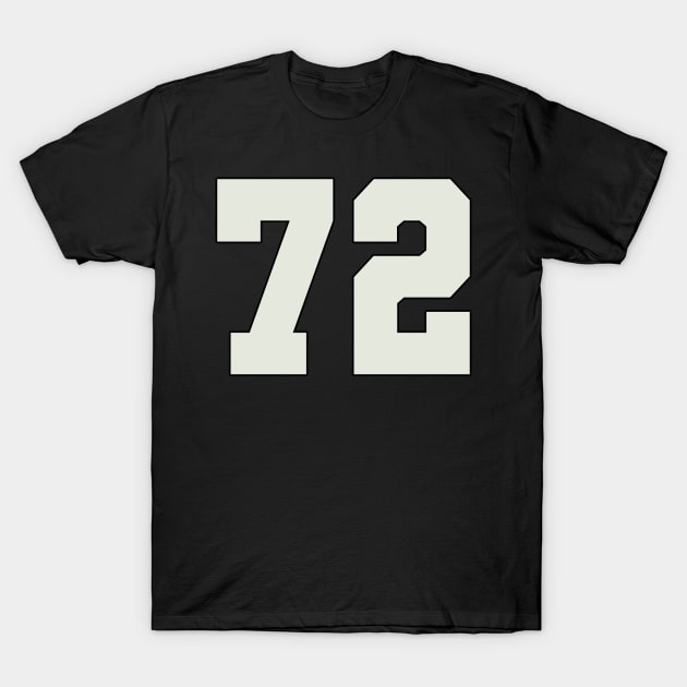 72 Word Seventy Two T-Shirt by Shirts with Words & Stuff